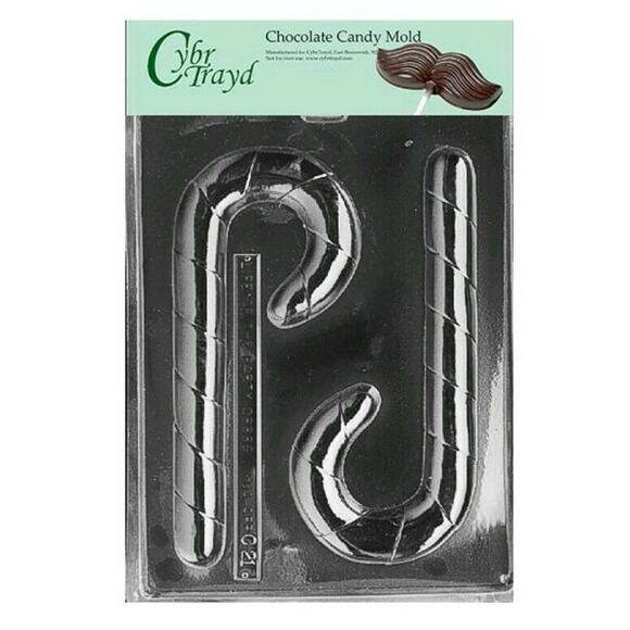 Cybrtrayd Christmas Candy Cane Poinsettia Molds Mdk25G-c433 Mdk50c-c021 - Picture 4 of 7